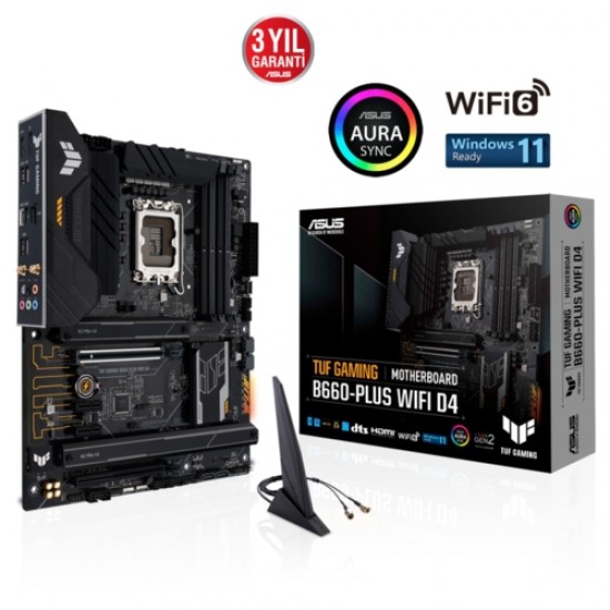 Asus TUF GAMING B660-PLUS WIFI DDR4 S+V+GL 1700p