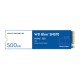 WD 500GB Blue Series SSD m.2 Nvme WDS500G3B0C