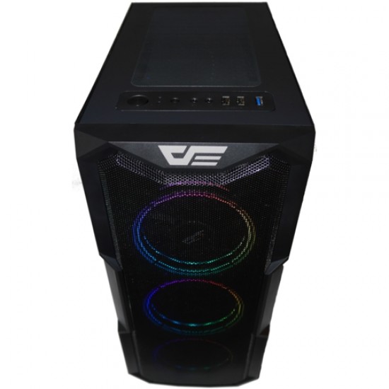 DarkFlash Aquarius-Mesh 650W 80+RGB Mid Tower Kasa