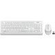 A4 Tech FG1010 Q Kablosuz MM Klavye Mouse Beyaz