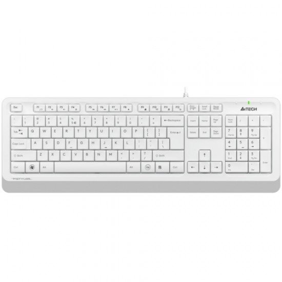 A4 Tech FK10 Q Kablolu MM Klavye Beyaz USB
