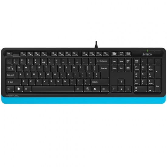 A4 Tech FK10 Q Kablolu MM Klavye Mavi USB