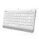 A4 Tech FK11 Q USB Kablolu MM Mini Klavye Beyaz