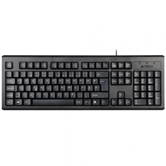 A4 Tech KM720 F Kablolu MM Klavye Siyah USB