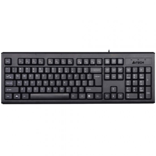A4 Tech KM720 Q Kablolu MM Klavye Siyah USB