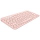 Logitech K380 Bluetooth Klavye Rose 920-010067