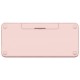 Logitech K380 Bluetooth Klavye Rose 920-010067
