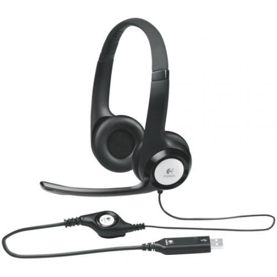 Logitech H390 Mikrofonlu Kulaklık Siyah 981-000406