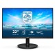 Philips 21.5 222V8LA/01 LED MM Monitör 4ms Siyah