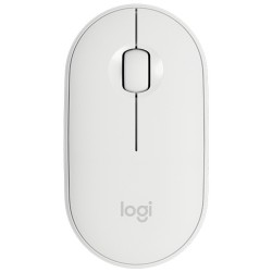 Logitech Pebble M350 Mouse White 910-005716