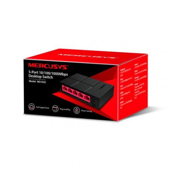TP-Link Mercusys MS105G 5Port Gigabit Switch
