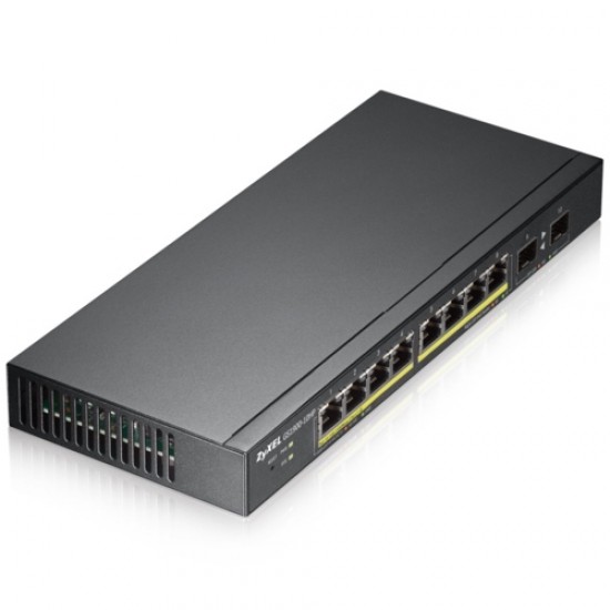 Zyxel GS1900-10HP 8Port PoE Gigabit Switch +2xSFP