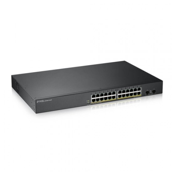 Zyxel GS1900-24HPv2 24Port+2SFP Gigabit PoE Switch