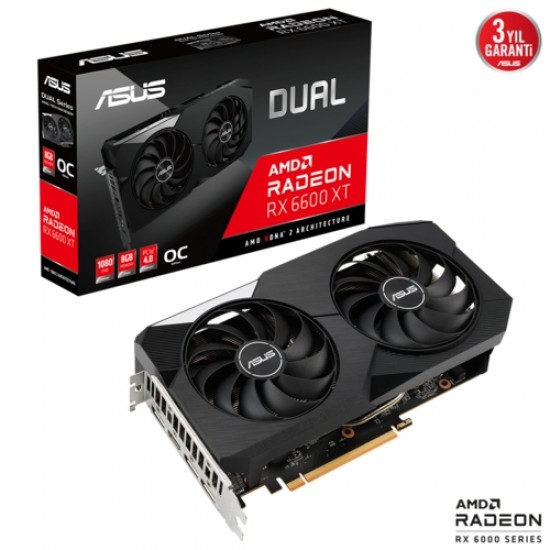 Asus DUAL-RX6600XT-O8G 8GB 128Bit GDDR6