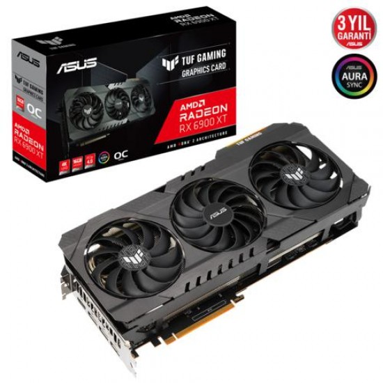 Asus TUF-RX6900XT-O16G-GAMING 16GB 256Bit GDDR6