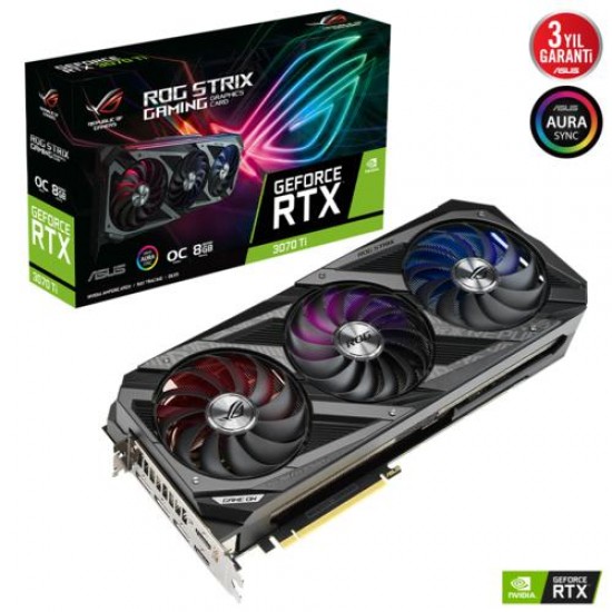 Asus STRIX-RTX3070TI-O8G-GAMING 8GB 256Bit GDDR6X